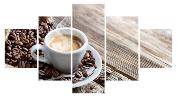 Obraz - Espresso (125x70 cm)