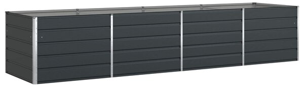 Donica Antracyt 385 x 100 x 75 cm Stal Galwanizowana