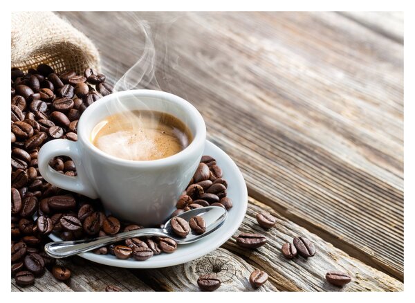 Obraz na szkle - Espresso (70x50 cm)