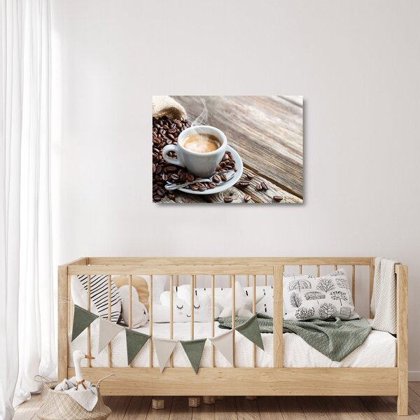 Obraz na szkle - Espresso (70x50 cm)