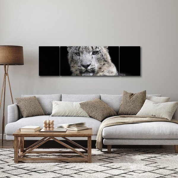 Obraz - Snow Leopard (170x50 cm)