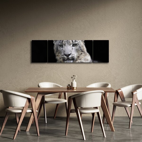 Obraz - Snow Leopard (170x50 cm)