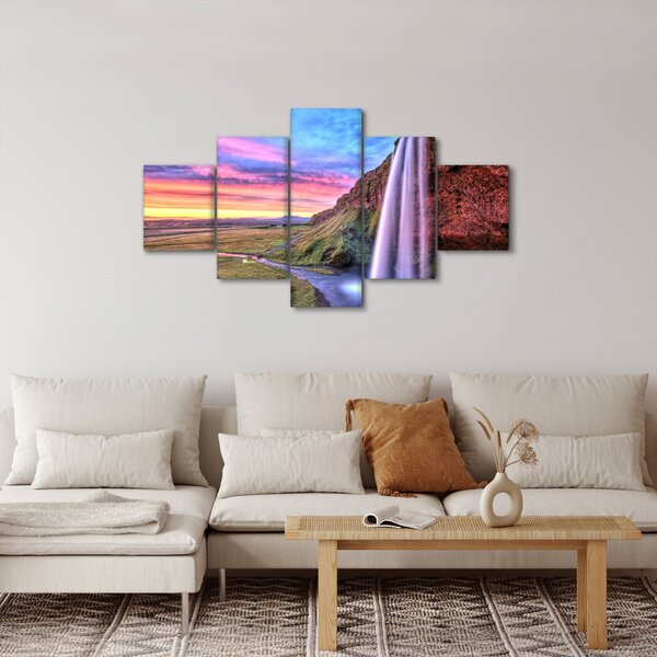 Obraz - Wodospad Seljalandsfoss (125x70 cm)