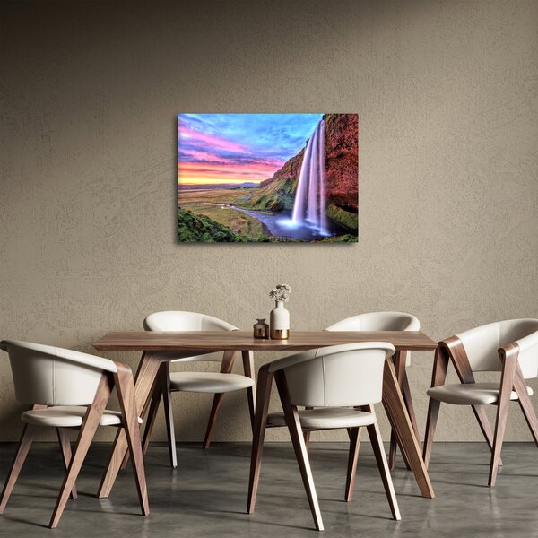 Obraz - Wodospad Seljalandsfoss (70x50 cm)