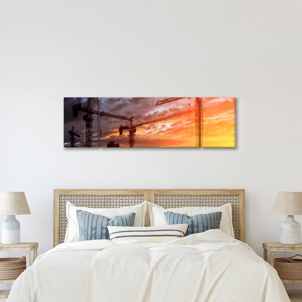Obraz - Plac budowy (170x50 cm)