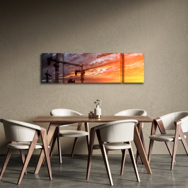 Obraz - Plac budowy (170x50 cm)
