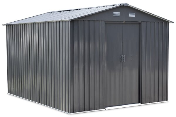 Domek narzędziowy z metalu Helsinki 2,4 x 3 m Store Boss antracyt