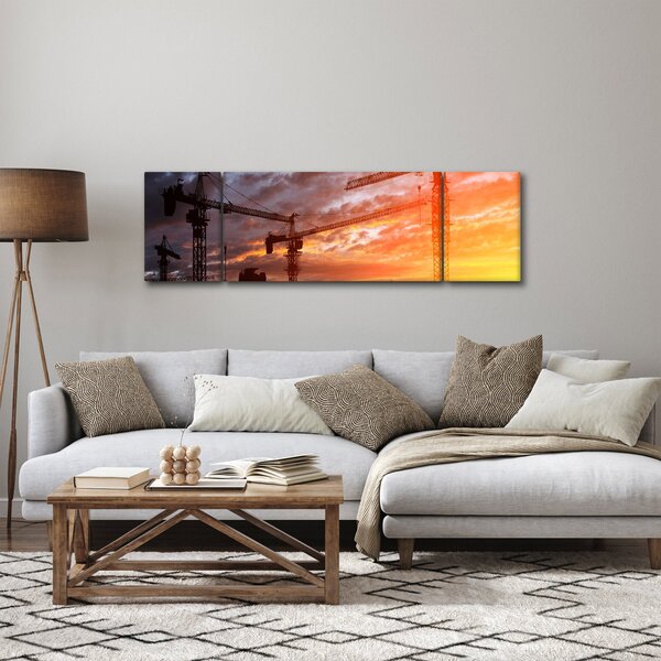 Obraz - Plac budowy (170x50 cm)