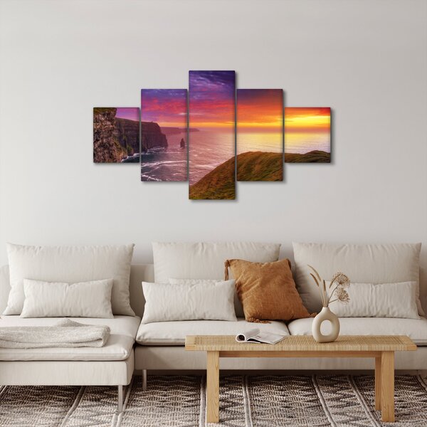 Obraz - Klify Moheru (125x70 cm)