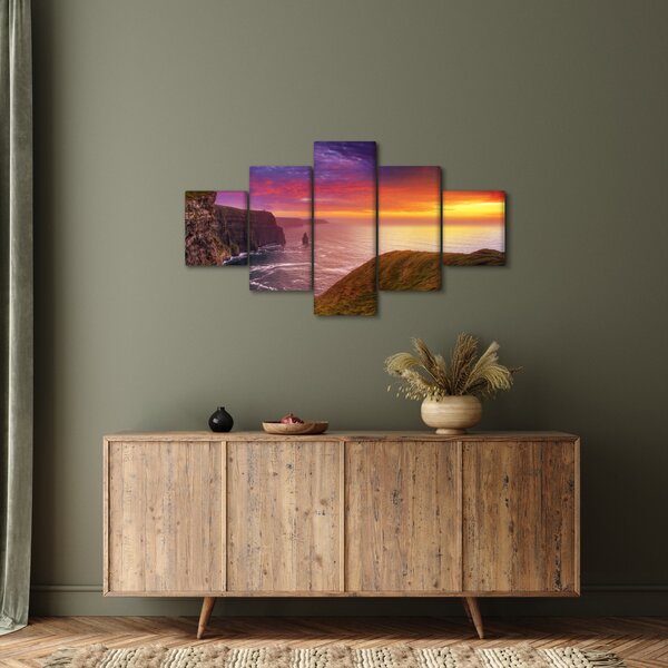 Obraz - Klify Moheru (125x70 cm)