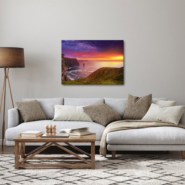 Obraz - Klify Moheru (70x50 cm)