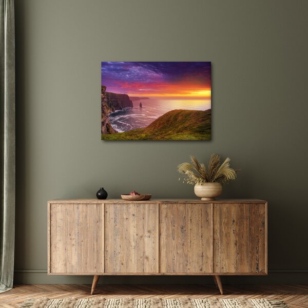 Obraz - Klify Moheru (70x50 cm)