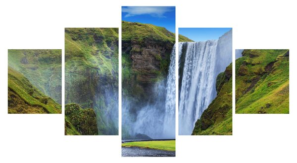 Obraz - Wodospad Seljalandsfoss (125x70 cm)