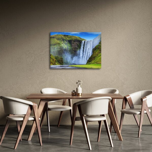 Obraz - Wodospad Seljalandsfoss (70x50 cm)