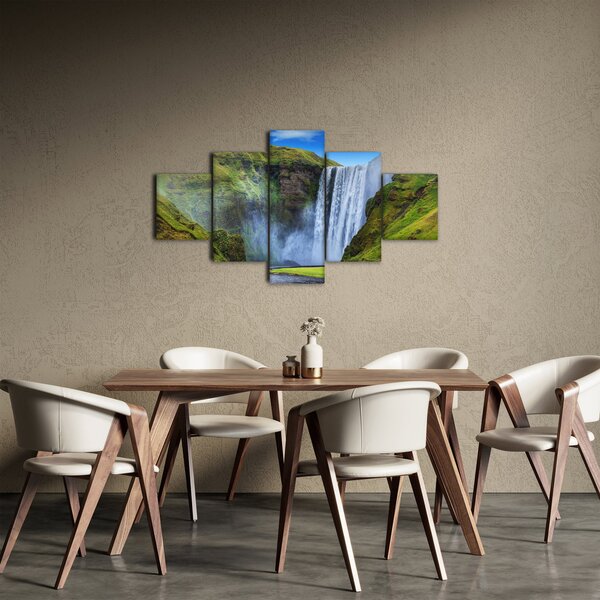Obraz - Wodospad Seljalandsfoss (125x70 cm)