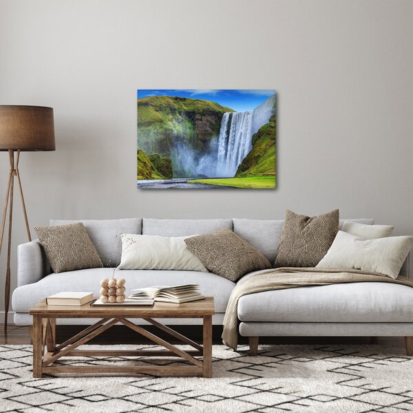 Obraz - Wodospad Seljalandsfoss (70x50 cm)