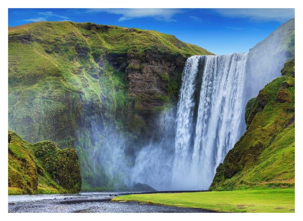 Obraz - Wodospad Seljalandsfoss (70x50 cm)