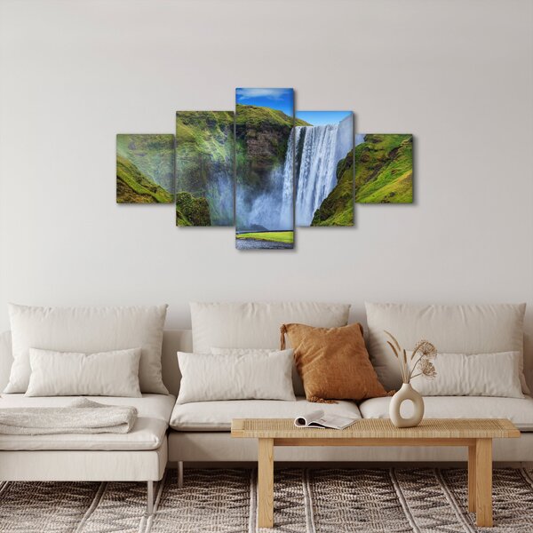 Obraz - Wodospad Seljalandsfoss (125x70 cm)