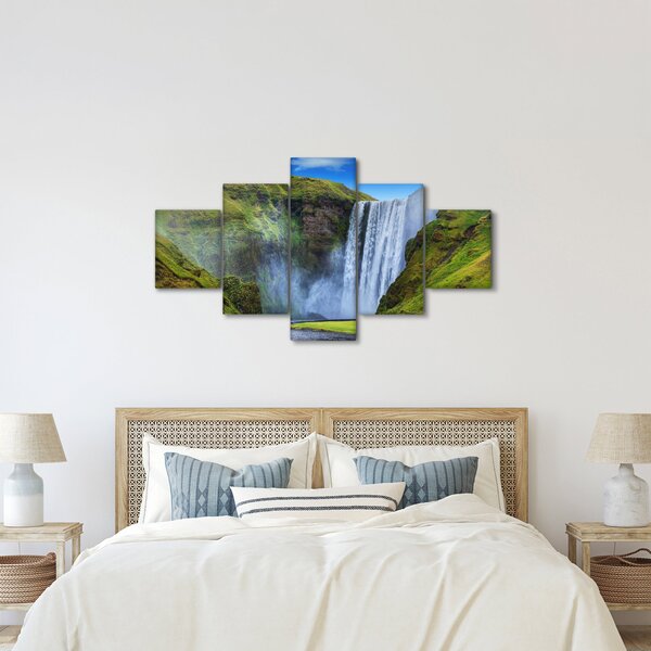 Obraz - Wodospad Seljalandsfoss (125x70 cm)