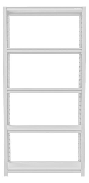 Regał garażowy metalowy otwarty szary, 900x1830x450 mm: SAM
