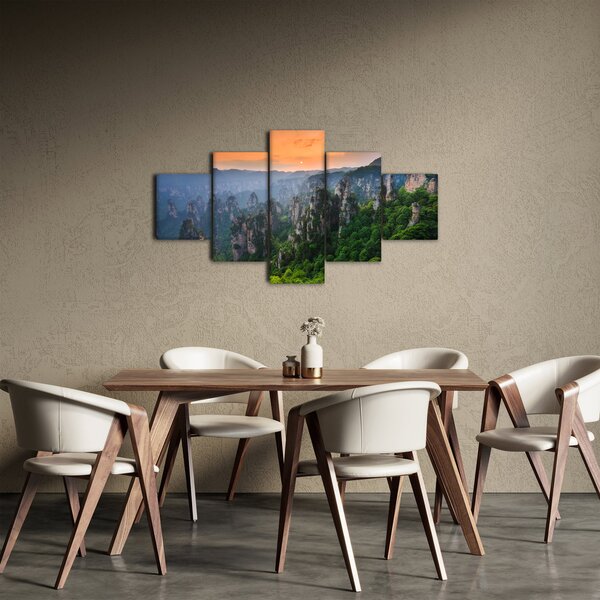 Obraz - Narodowy Park Leśny Zhangjiajie (125x70 cm)