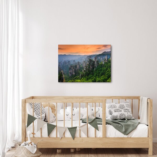 Obraz - Narodowy Park Leśny Zhangjiajie (70x50 cm)