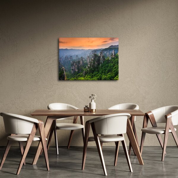 Obraz - Narodowy Park Leśny Zhangjiajie (70x50 cm)
