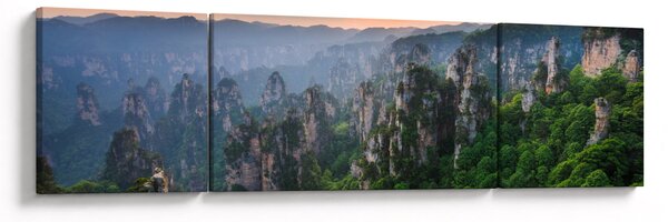 Obraz - Narodowy Park Leśny Zhangjiajie (170x50 cm)