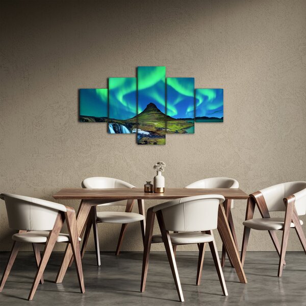 Obraz - Kirkjufell, Islandia (125x70 cm)