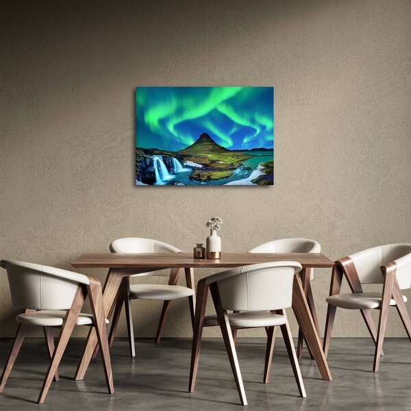 Obraz - Kirkjufell, Islandia (70x50 cm)