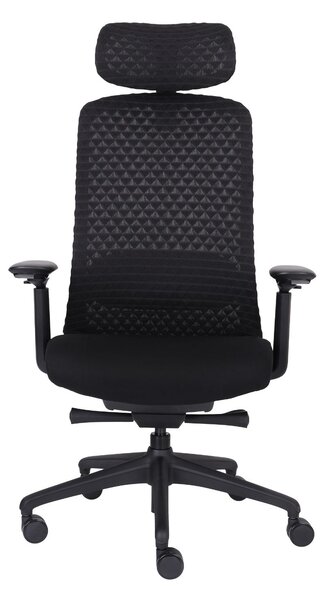 Fotel biurowy Solar Black