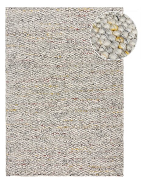 Kremowy dywan z mieszanki wełny tkany ręcznie 120x170 cm Minerals – Flair Rugs