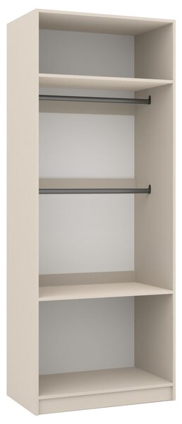 Szafa otwarta 80 cm do garderoby modułowej Foxen Cashmere