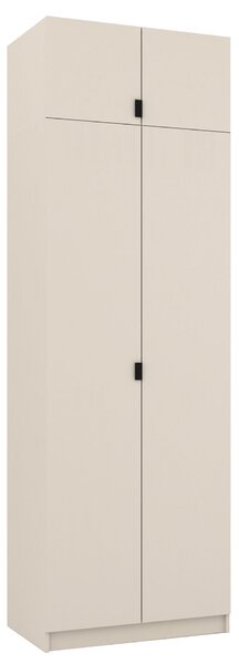 Szafa z nadstawką 80 cm do garderoby modułowej Foxen Cashmere