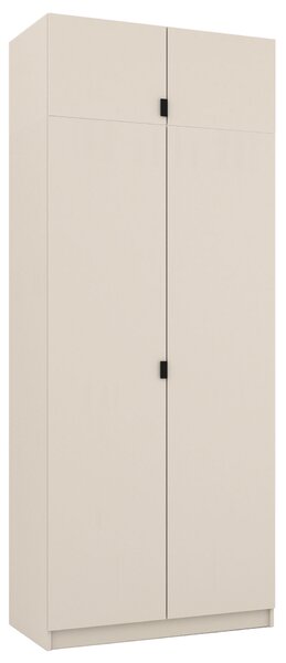 Szafa z nadstawką 100 cm do garderoby modułowej Foxen Cashmere
