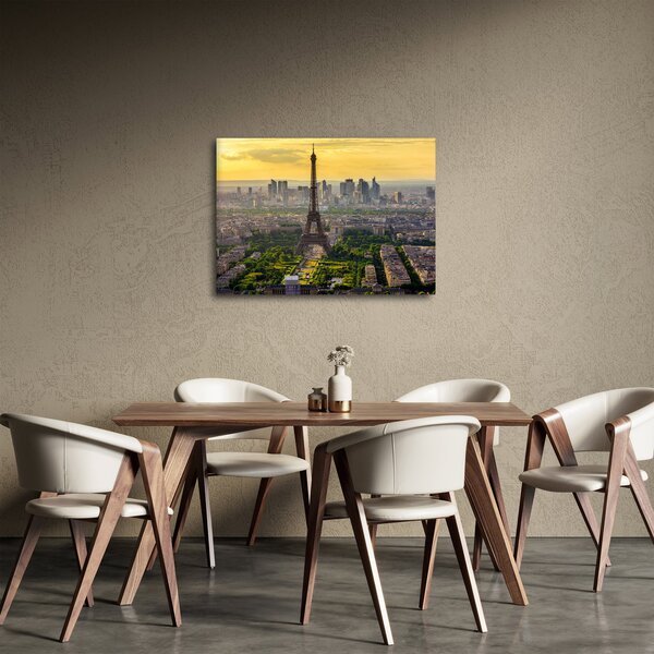Obraz - Panorama Paryża (70x50 cm)