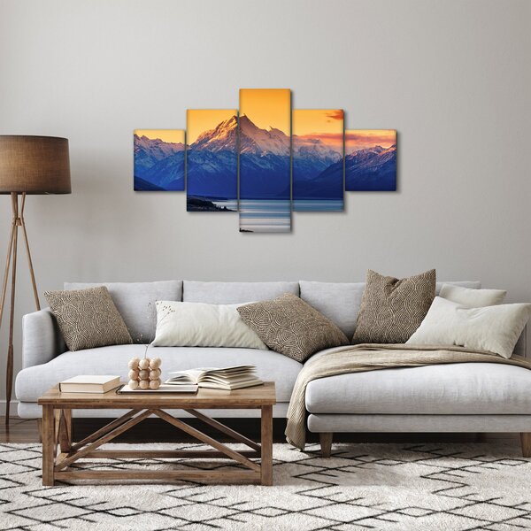 Obraz - Jezioro Pukaki (125x70 cm)