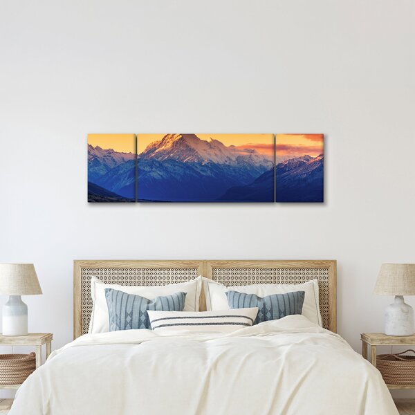 Obraz - Jezioro Pukaki (170x50 cm)