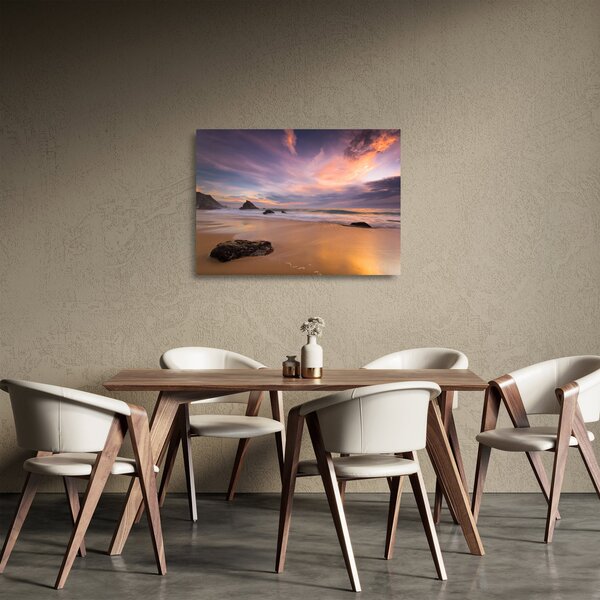 Obraz na szkle - Praia da Adraga (70x50 cm)