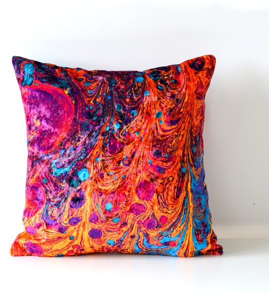 Poduszka dekoracyjna Magma w ostrych kolorach