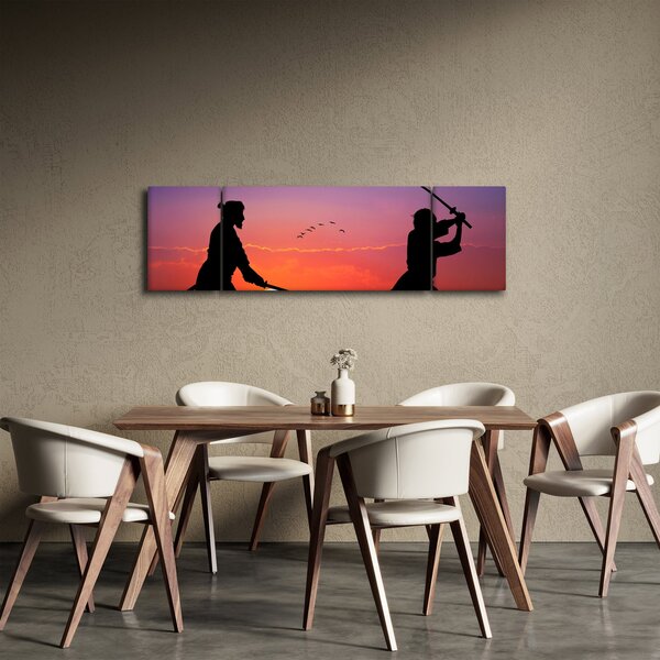 Obraz - Samuraj (170x50 cm)