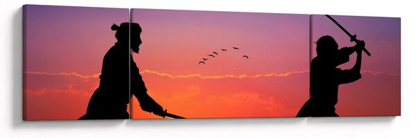 Obraz - Samuraj (170x50 cm)