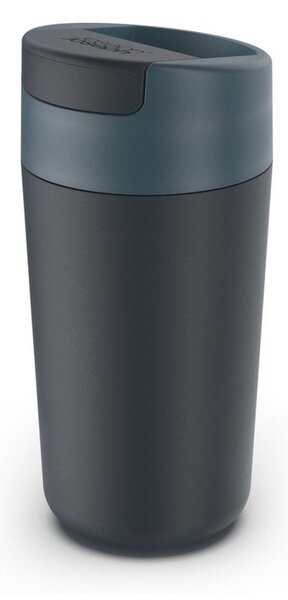 Anytracytowo-granatowy kubek podróżny 450 ml Sipp – Joseph Joseph