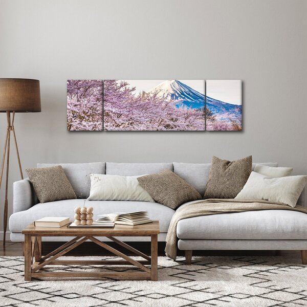 Obraz - Japonia wiosną (170x50 cm)