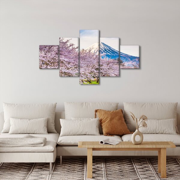 Obraz - Japonia wiosną (125x70 cm)