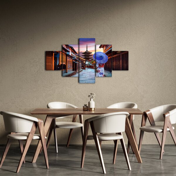 Obraz - Azjatka (125x70 cm)