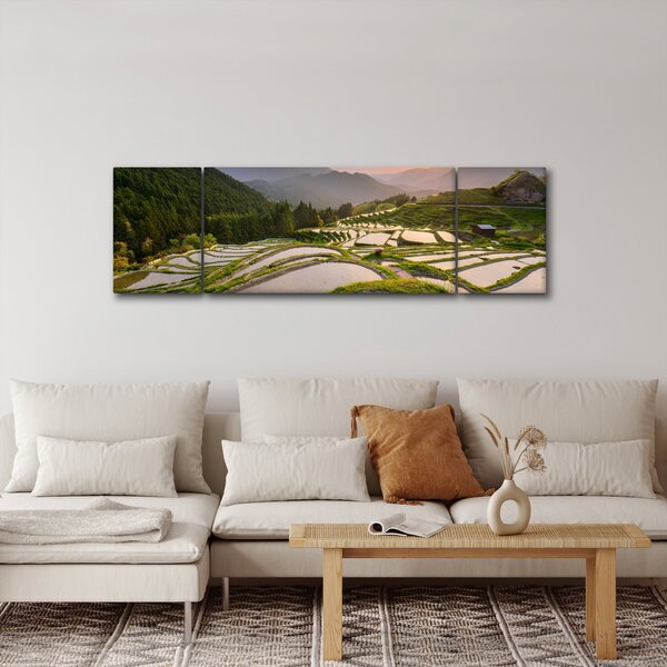 Obraz - Tarasy ryżowe (170x50 cm)