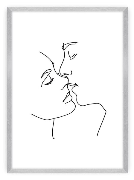 Plakat Kiss Line