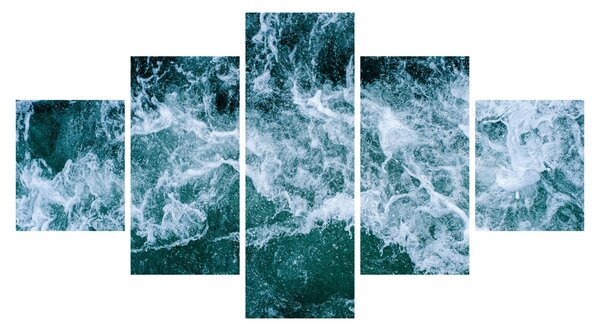 Obraz - Fale oceanu (125x70 cm)