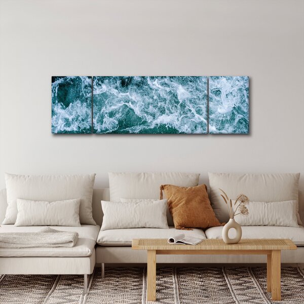 Obraz - Fale oceanu (170x50 cm)